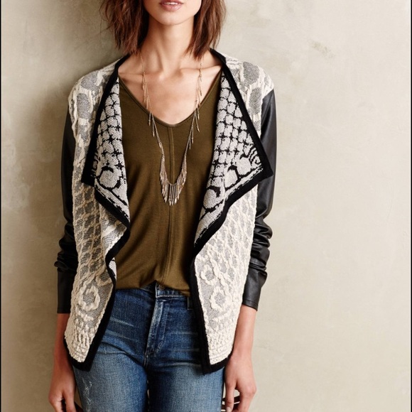 Anthropologie Sweaters - La Fee Verte (Anthropologie) Silverdusted Cardigan