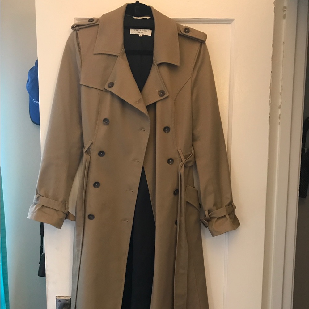 New Rag & Bone 3/4 length trench coat