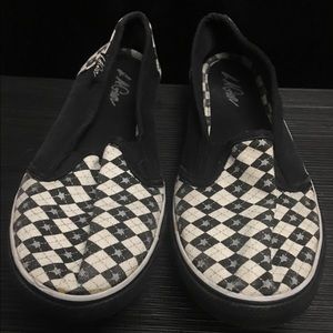 Checkered Sneaker Flats
