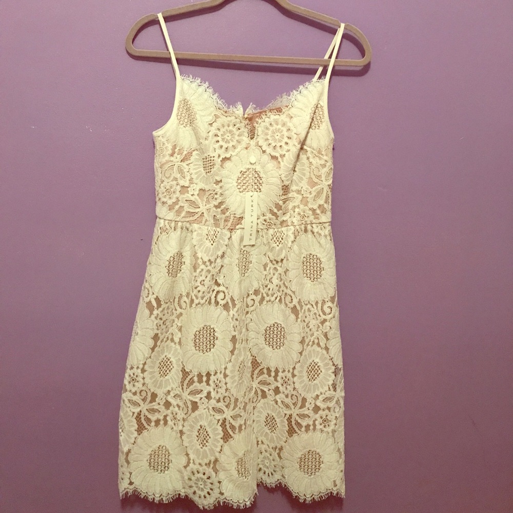 BRAND NEW WT Trina Turk Women's White Alcott Dress