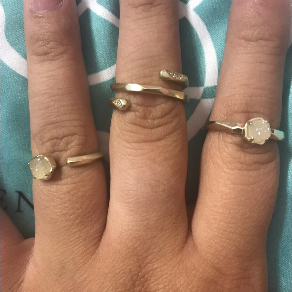 Kendra Scott Stackable/Mid Rings New!
