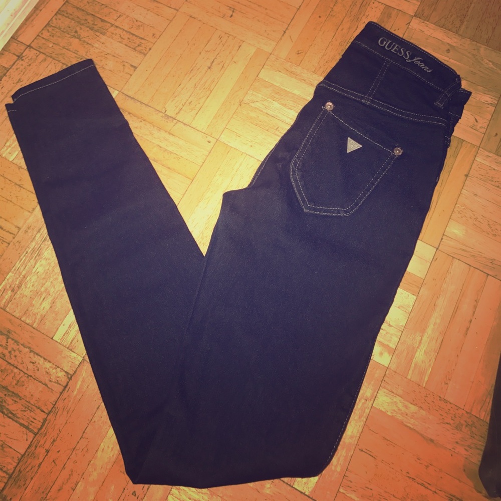 Dark blue denim Guess jeans
