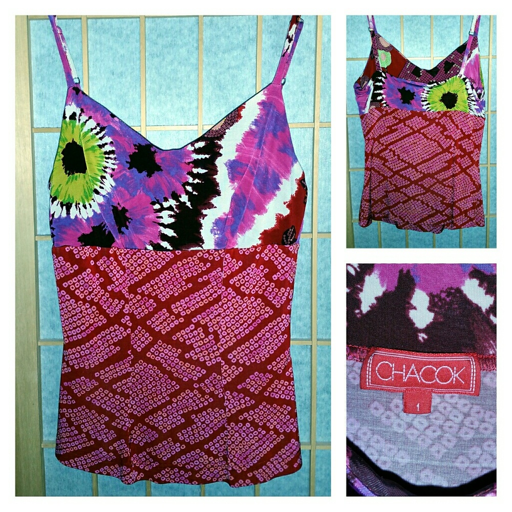 Colorful summer tank