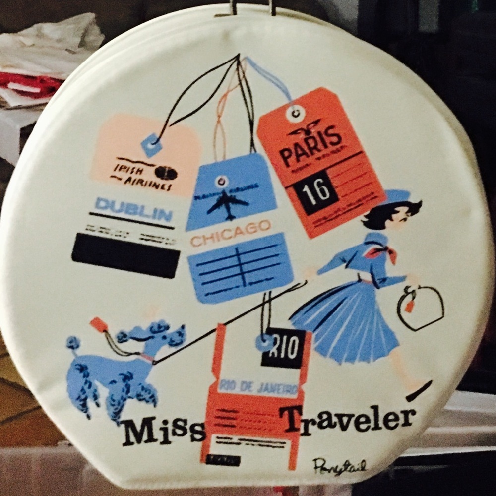 Vintage Miss Traveler Purse