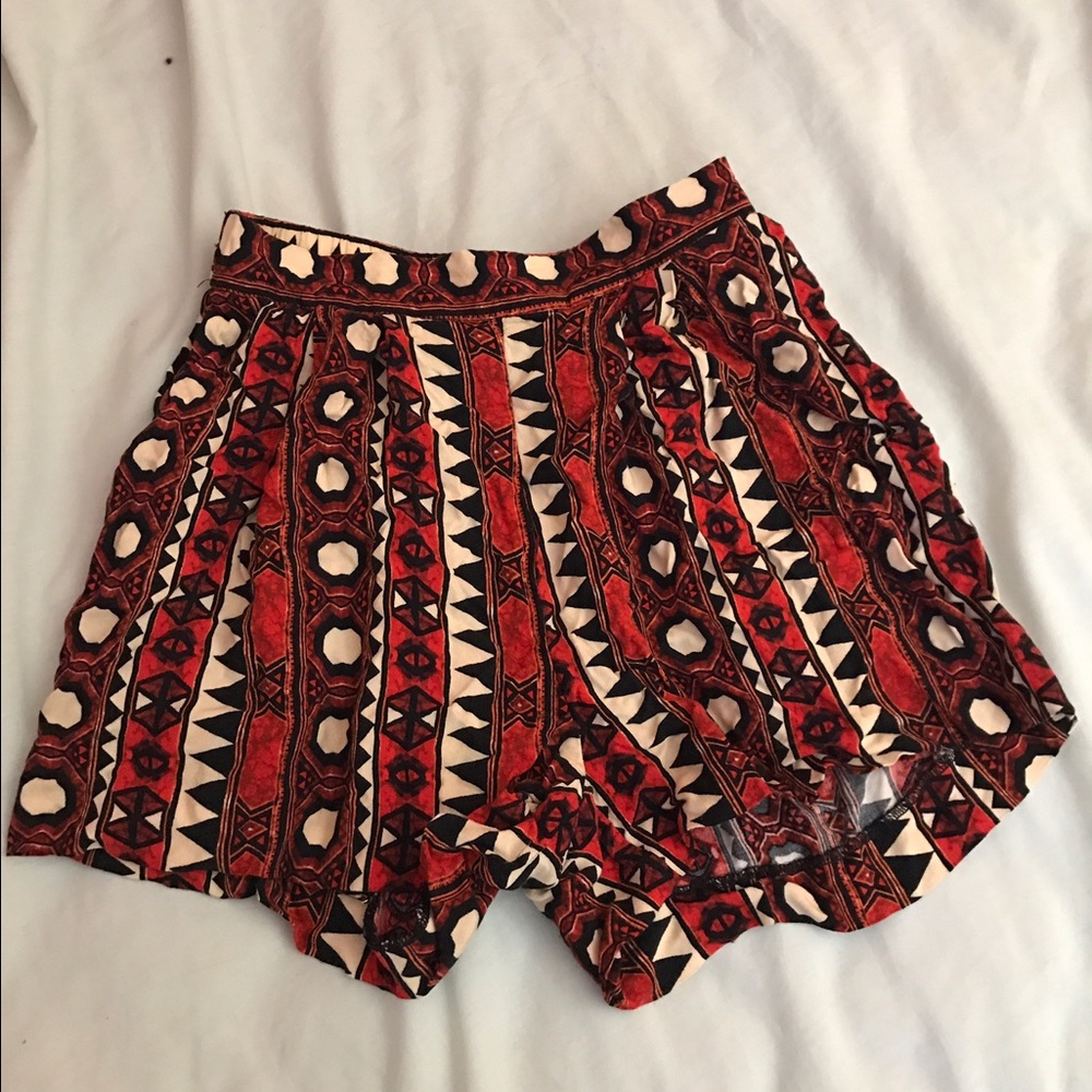 H&M Tribal Print Shorts