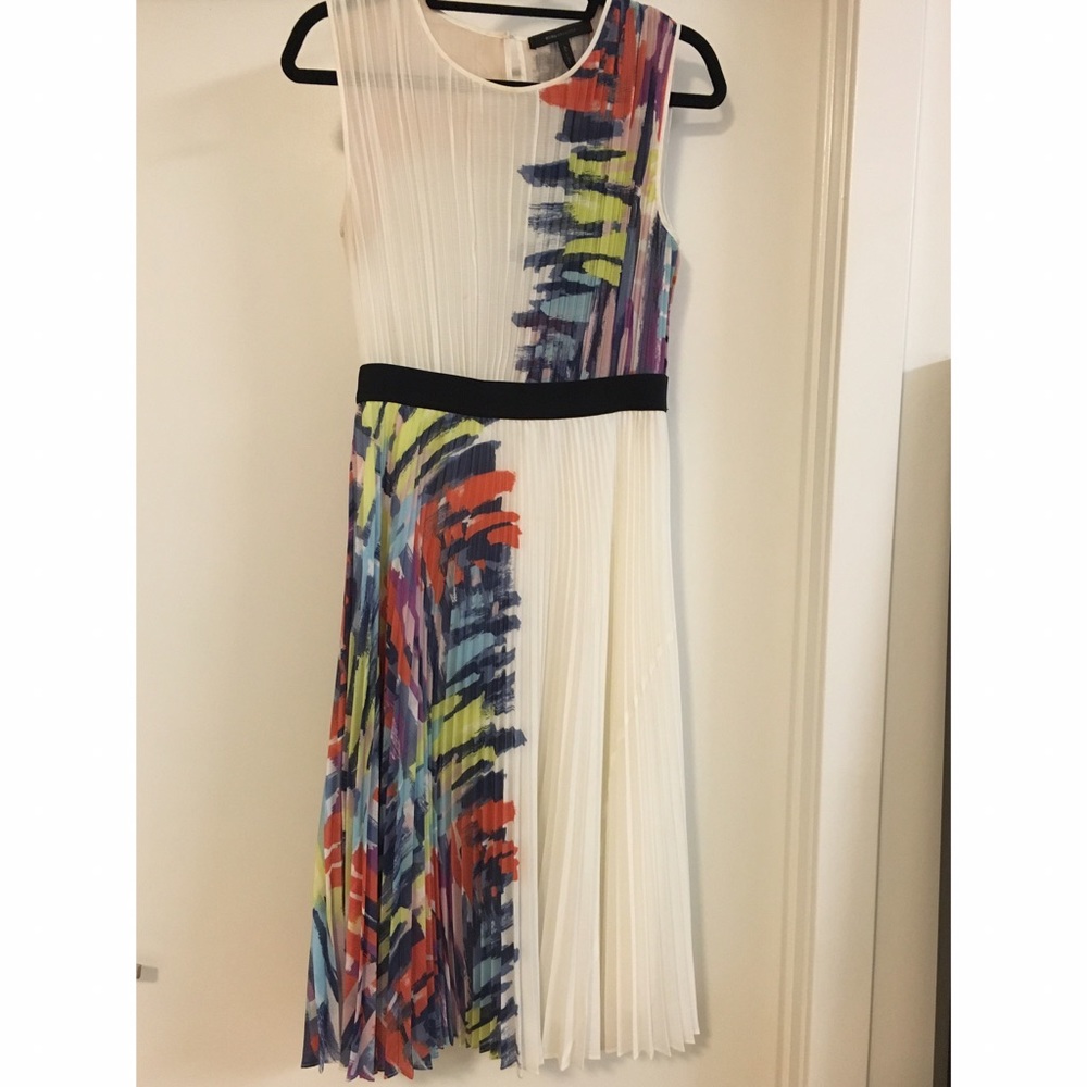 BCBG Pleated Dress