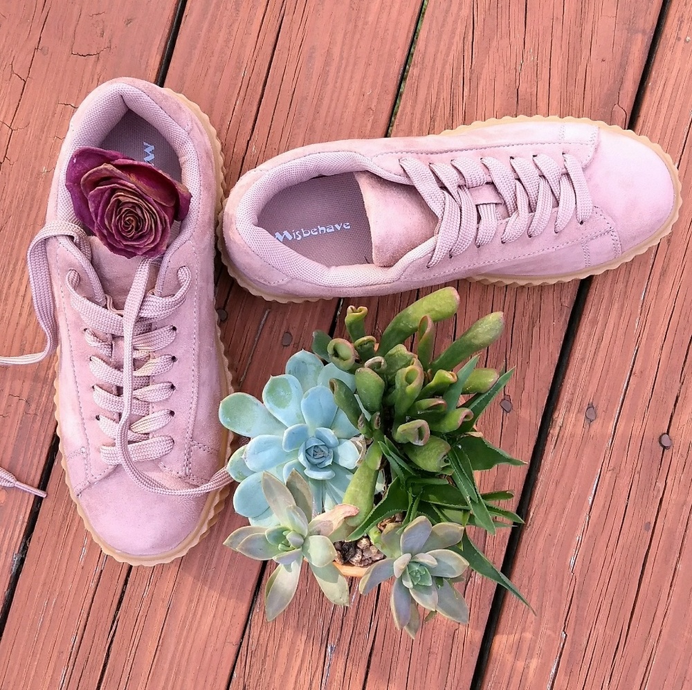 Misbehave faux suede Fenti inspired creepers