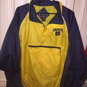 Notre Dame rain jacket