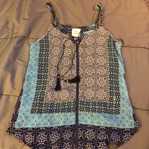 Knox Rose XS Patterned Tank