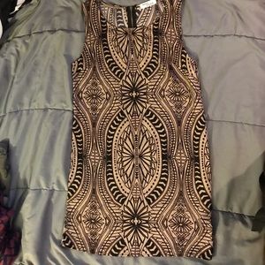 Patterned Sheath Dress
