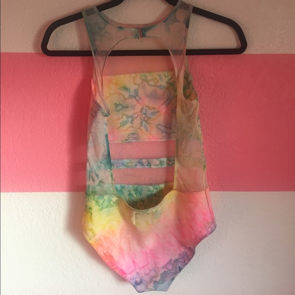 UNIF Blotter Suit Tye Dye Bodysuit One Piece - Picture 3 of 7