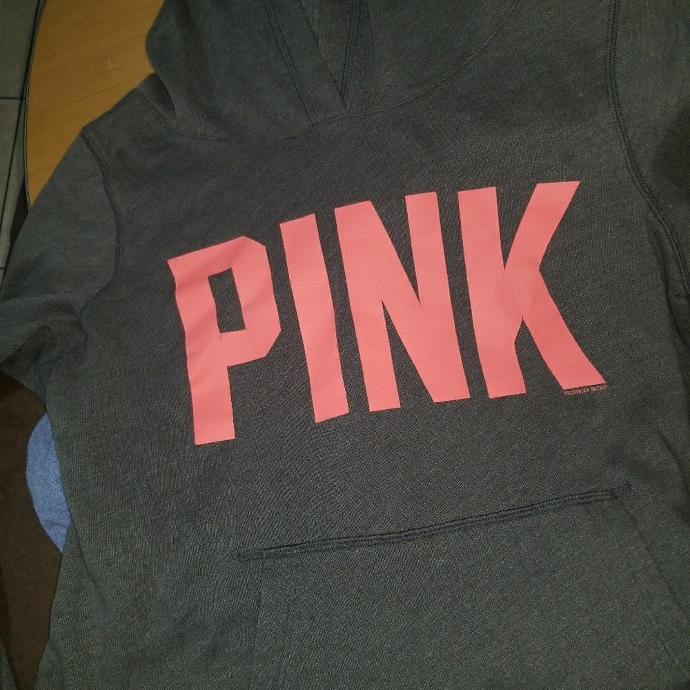 Pink hoodie