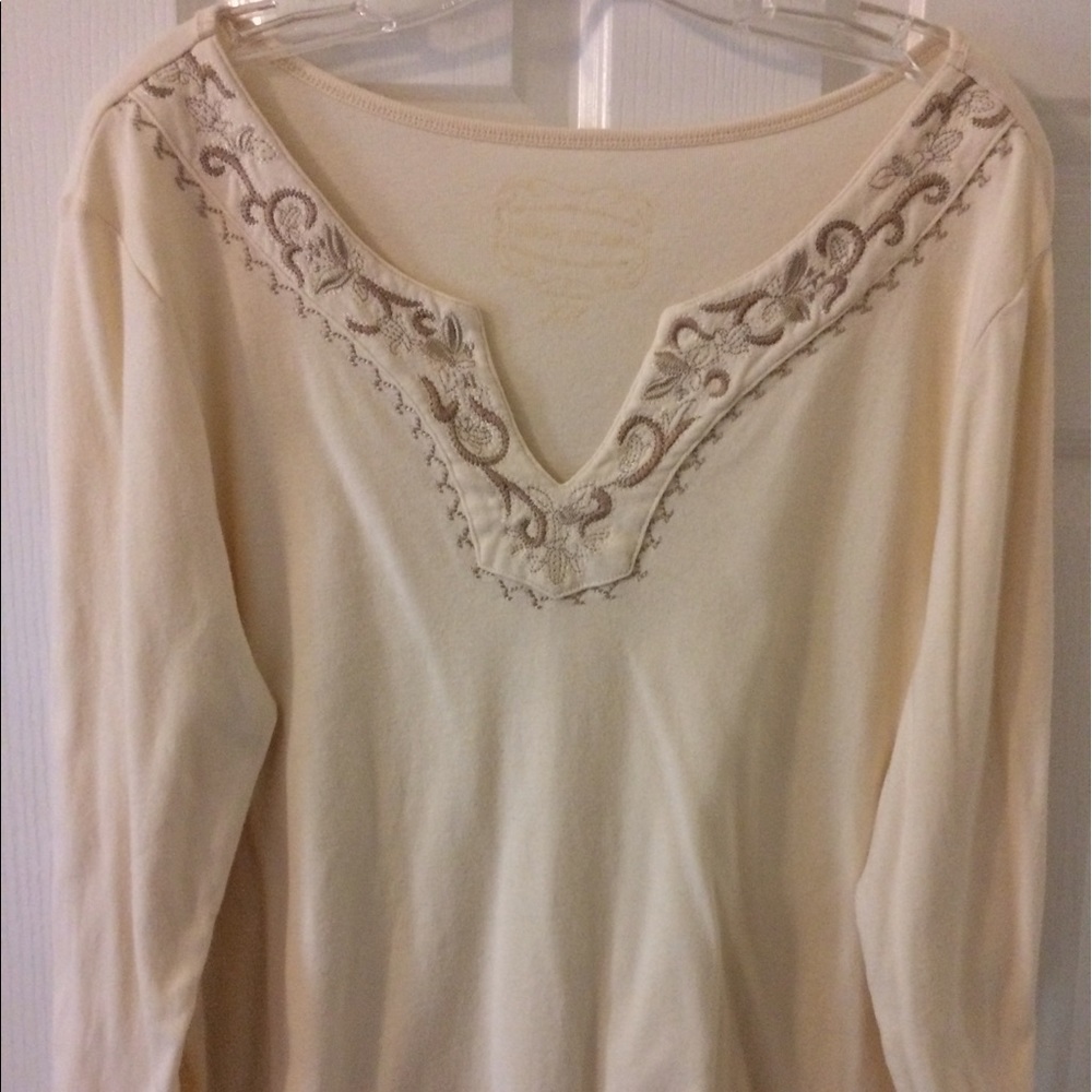 Women's L boho style top