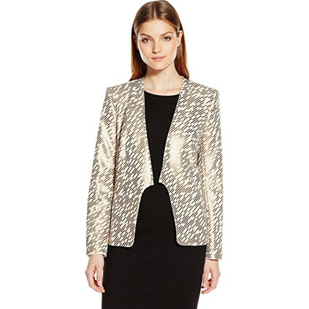 HALSTON HERITAGE Women's Slim Jacket/Blazer