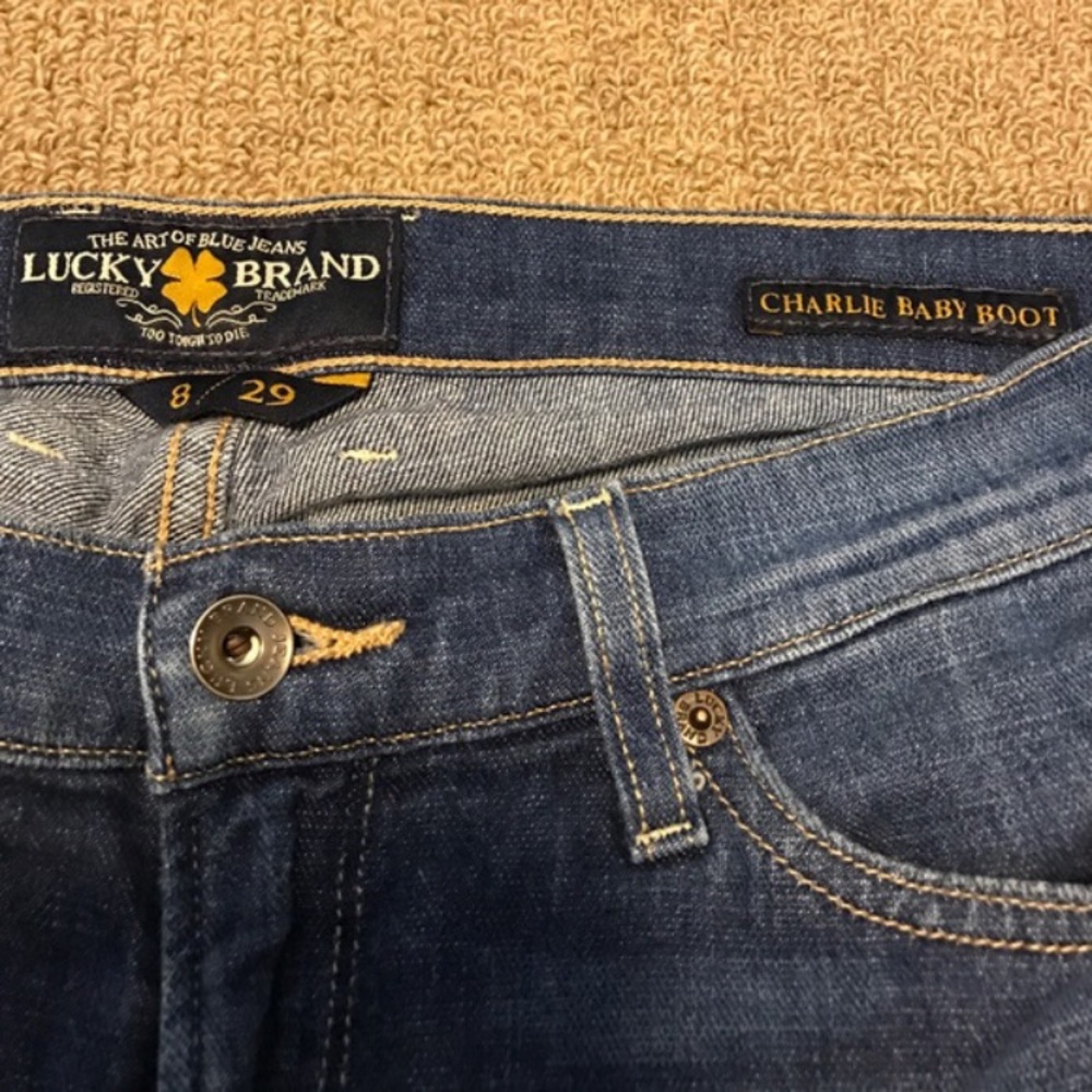 Lucky Brand Charlie baby boot size 8/29