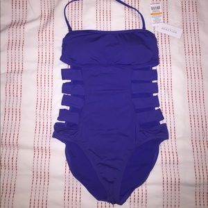Kenneth Cole one piece with cutouts size small NWT