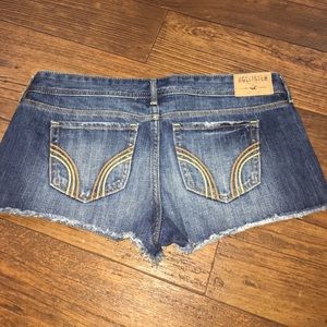 Hollister short with flower trim.