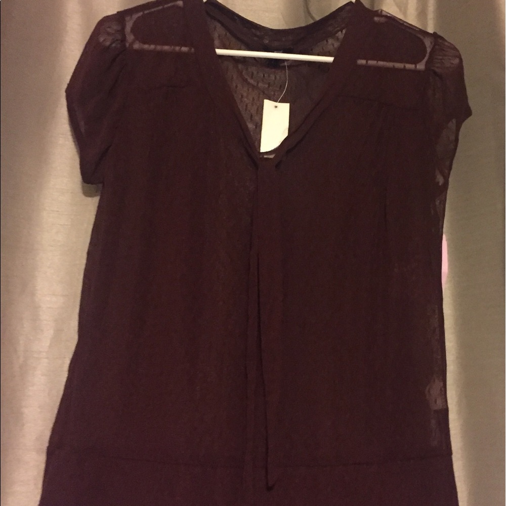 Sheer blouse NWT