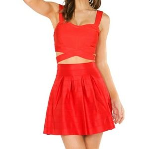 Wow Couture Skirt Set, Large top & Medium bottom
