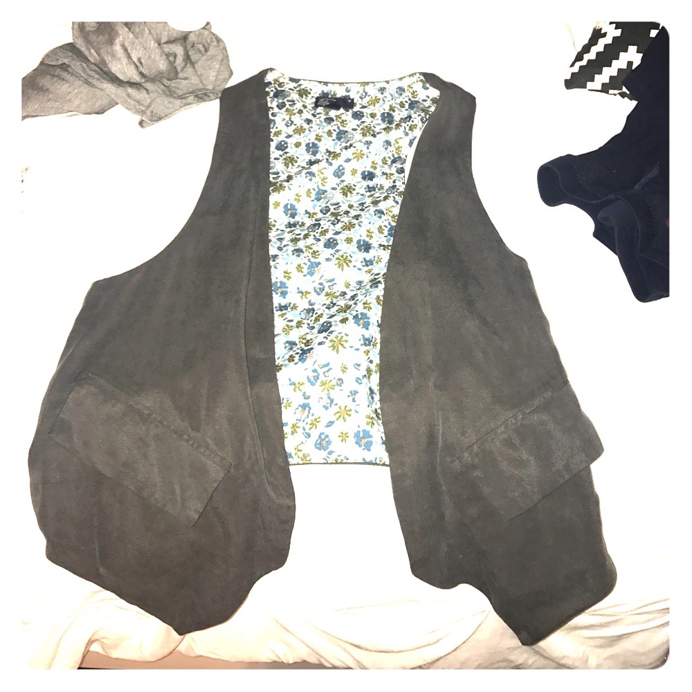 Grey vest