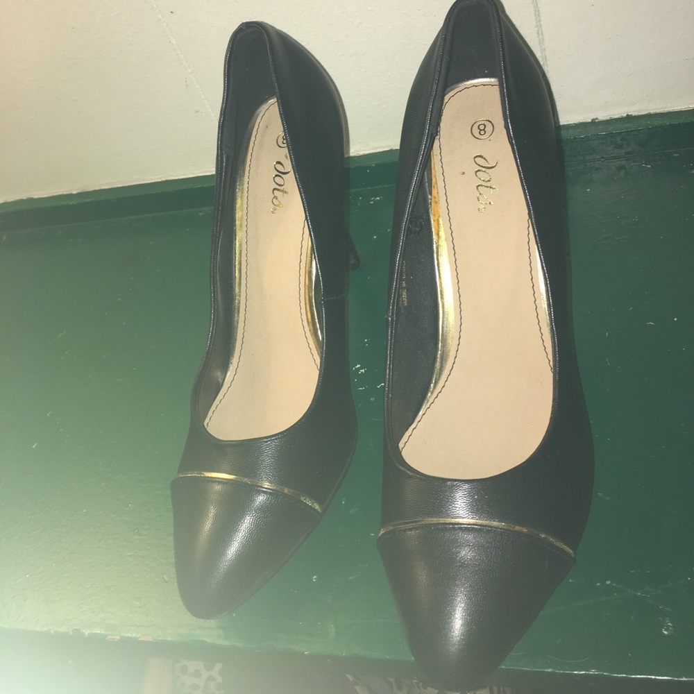 Black heels