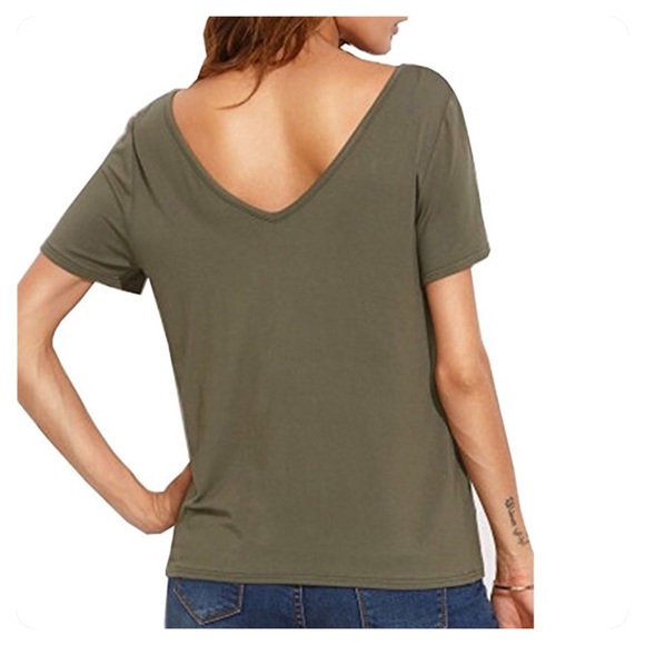 🆕 criss cross fashion tee - Picture 2 of 2