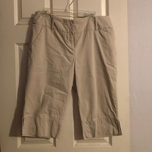 Khaki Capris