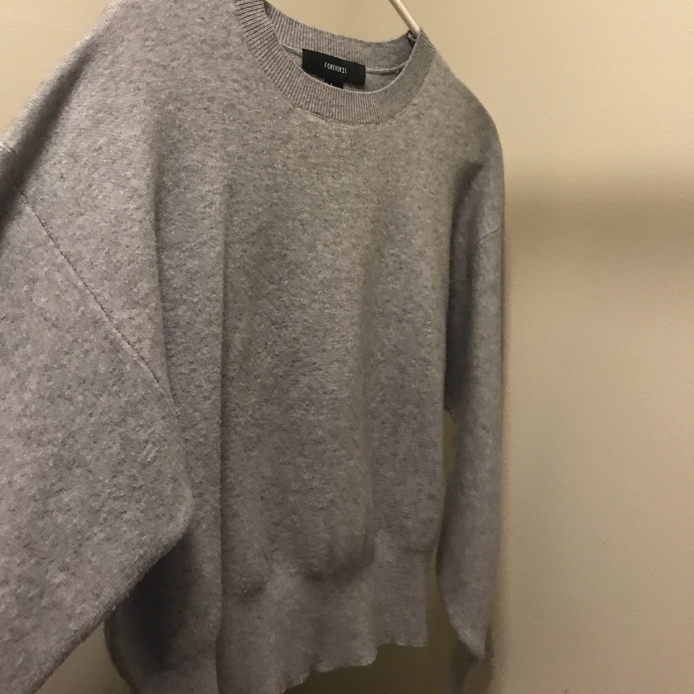 Great gray sweater
