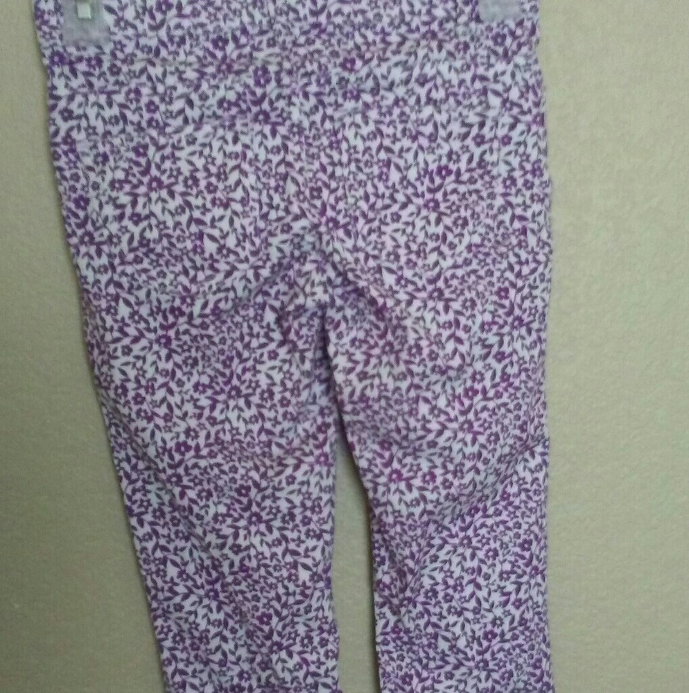 Purple Pattern Pants - Picture 2 of 2
