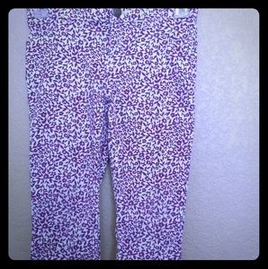 Purple Pattern Pants