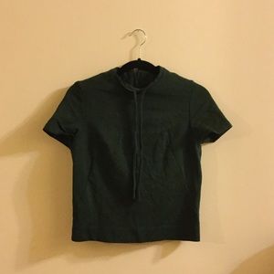 Vintage Hunter- Green Short Sleeve Shirt