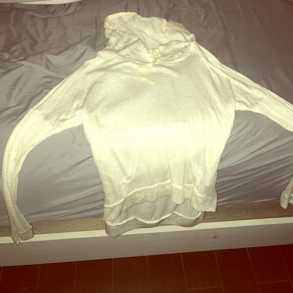 Cream hoodie