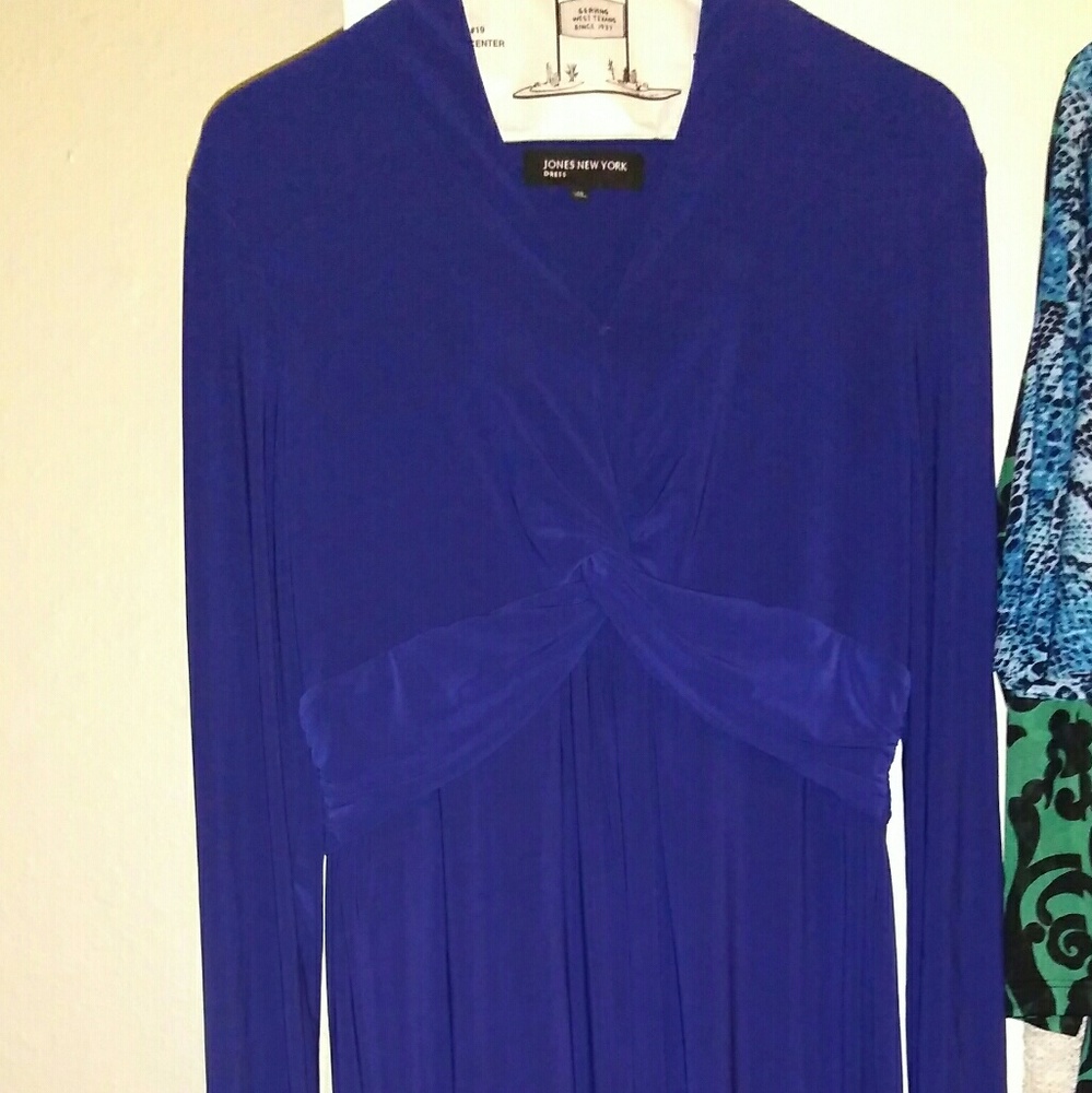 Blue dress