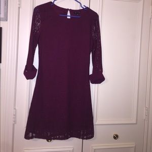 Maroon dress
