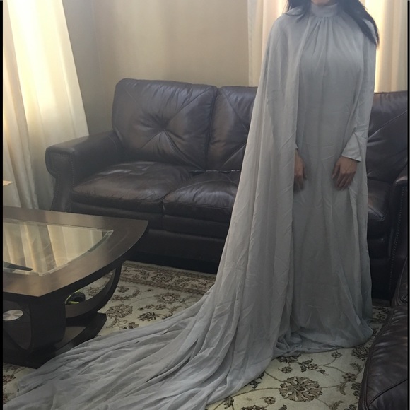 JLo inspired MET GALA 2017 Dress Long Sleeve Gown - Picture 3 of 6