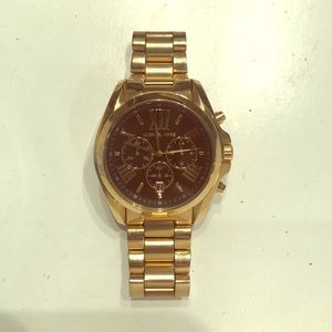 Brecken gold tone Michael Kors watch