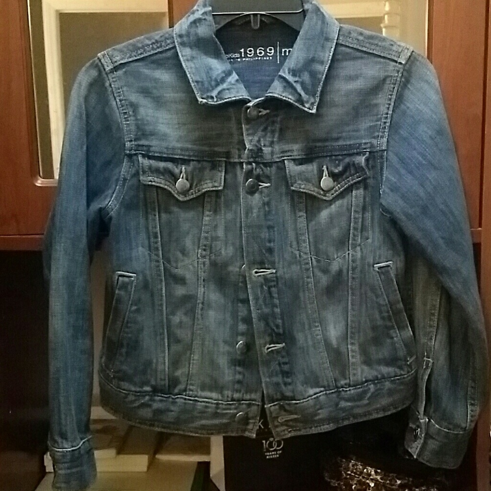 Blue jean Gap Kids jacket