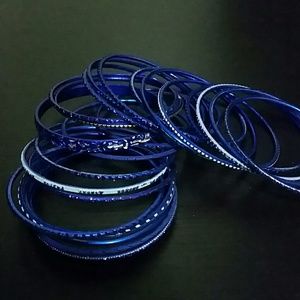 Blue bangles set!