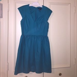 Teal dress