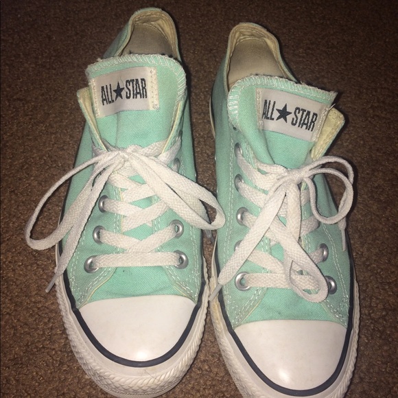 Vans Shoes - Mint real converse