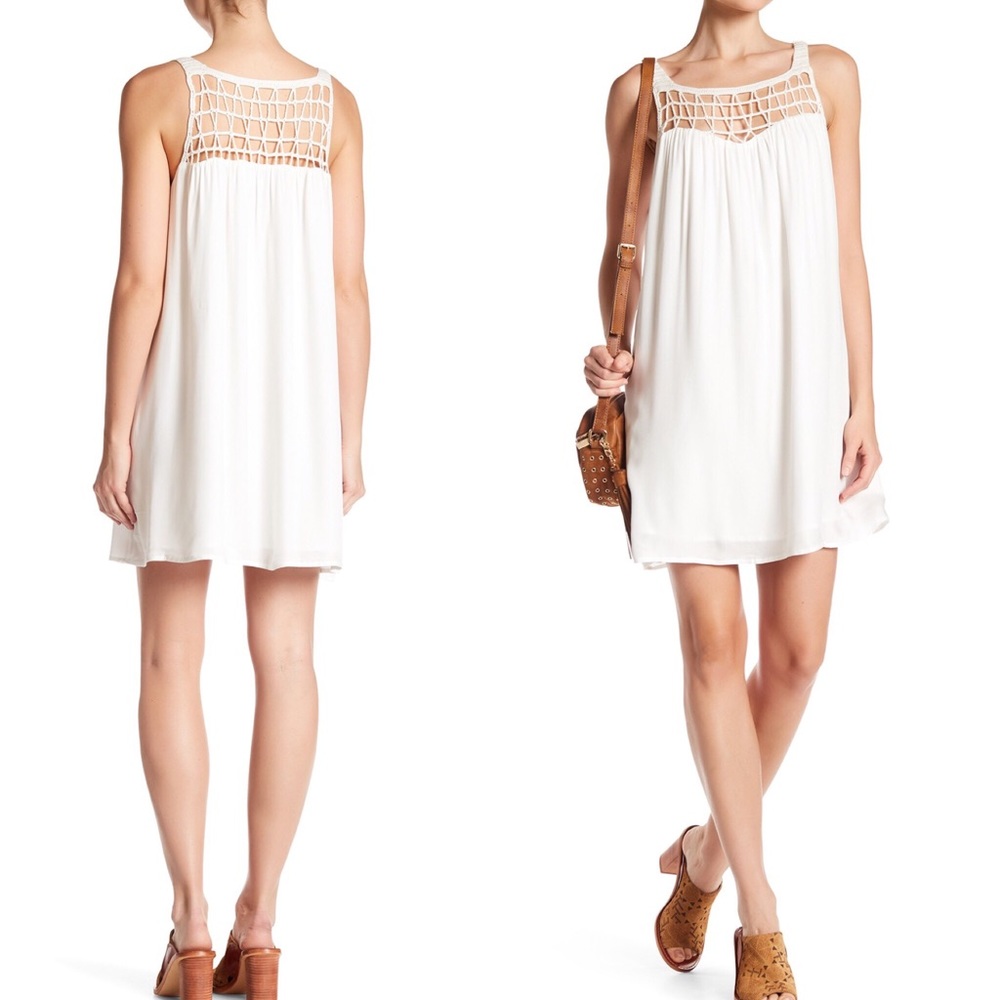 BB Dakota Astor Lattice Dress