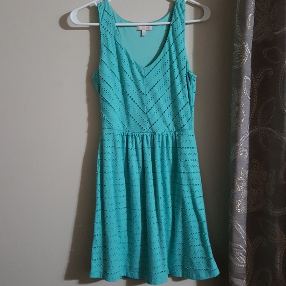 Gianni Bini turquoise summer dress