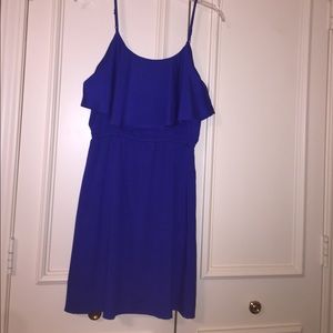 Blue dress