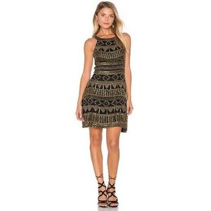 Karina Grimaldi Mykonos Beaded Mini Dress - S