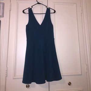 Dark green dress
