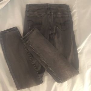 Grey American Eagle Jeans