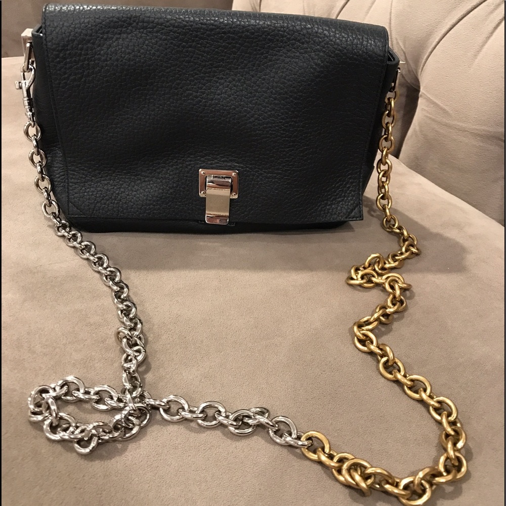 Proenza Schouler dual tone chain crossbody