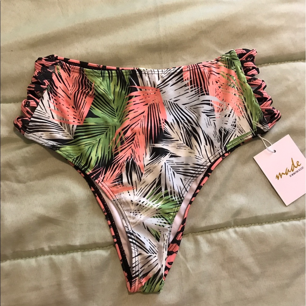 L high waisted bikini bottoms