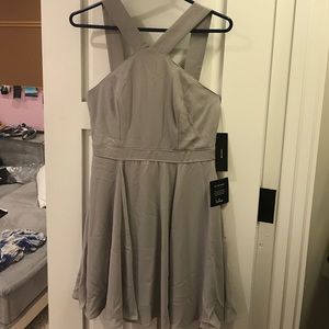 Brand new beautiful grey dress!