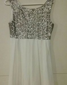 F21 Sparkling Short Sleeved Mini Dress